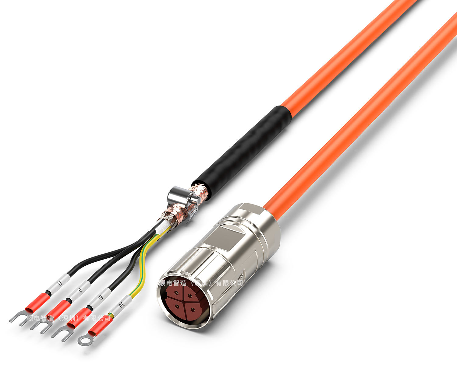 西門子V90預(yù)裝配電機電纜組件